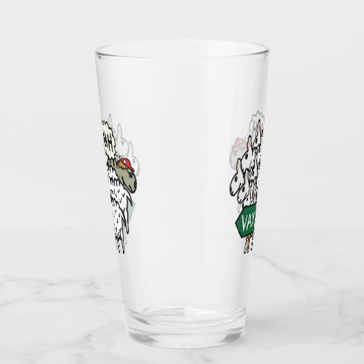Funny Anti-Vax Sheep Glas (Links)