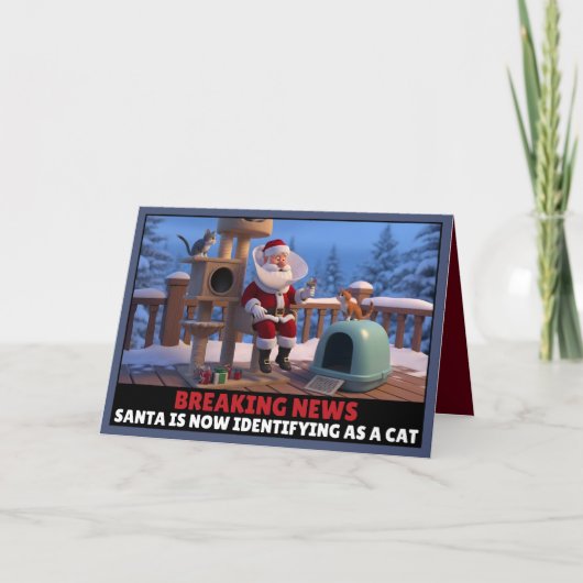 Funny anti woke Christmas card Kaart (Voorkant)
