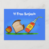 Funny ants cartoon briefkaart (Voorkant)