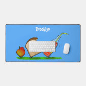 Funny ants cartoon bureaumat (Keyboard & Muis)