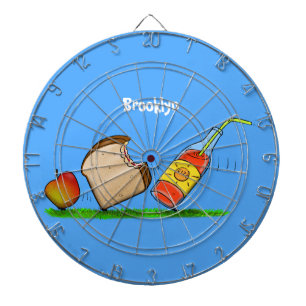 Funny ants cartoon dartbord