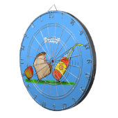 Funny ants cartoon dartbord (Voorkant Rechts)