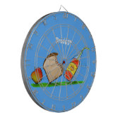 Funny ants cartoon dartbord (Voorkant Links)