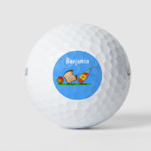 Funny ants cartoon golfballen (Voorkant)