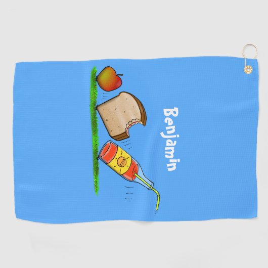 Funny ants cartoon golfhanddoek (Horizontaal)