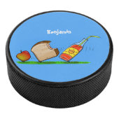 Funny ants cartoon hockey puck (3/4)