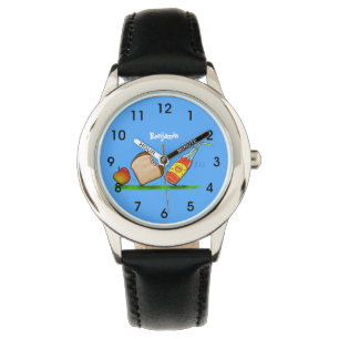 Funny ants cartoon horloge