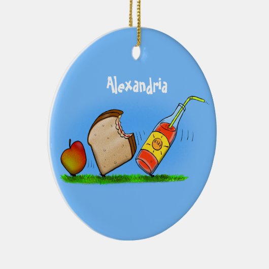 Funny ants cartoon keramisch ornament (Rechts)