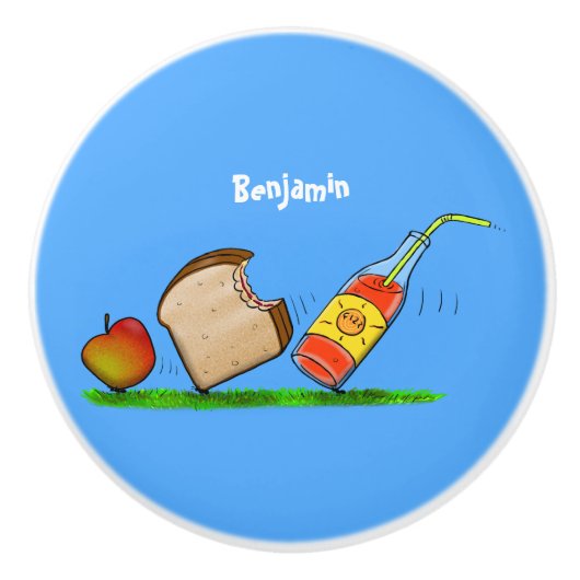 Funny ants cartoon keramische knop (Voorkant)