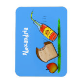 Funny ants cartoon magneet (Verticaal)