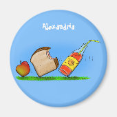 Funny ants cartoon magneet (Voorkant)