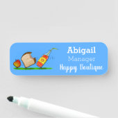 Funny ants cartoon naamplaatje (In situ)