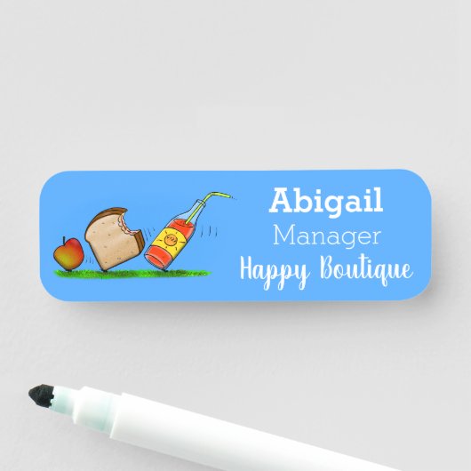 Funny ants cartoon naamplaatje (In situ)