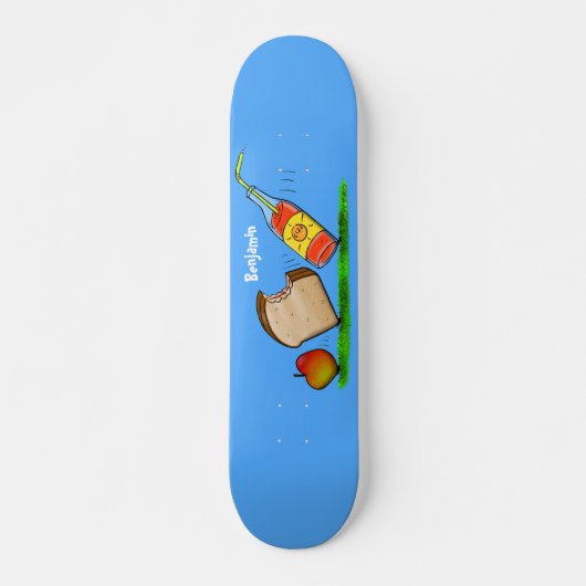 Funny ants cartoon persoonlijk skateboard (Voorkant)