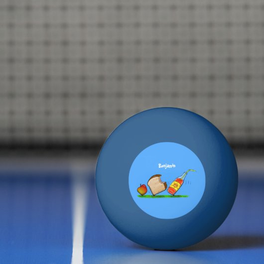 Funny ants cartoon pingpongbal (Net)