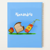 Funny ants cartoon planner (Achterkant)