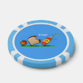 Funny ants cartoon poker chips (Enkel)