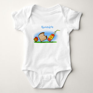 Funny ants cartoon romper