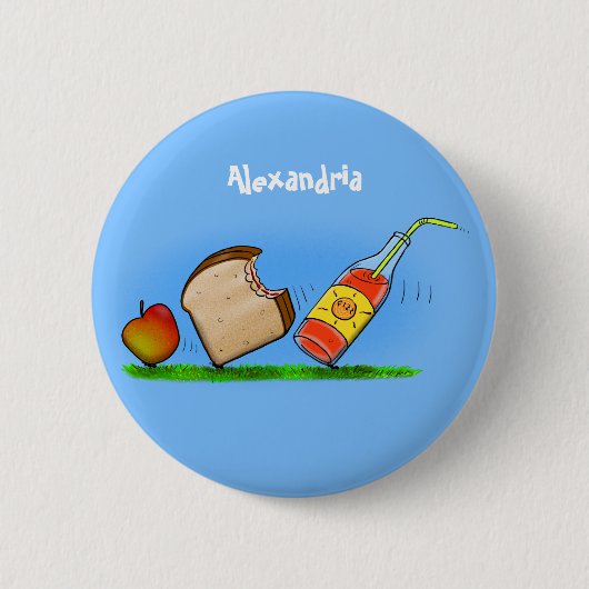 Funny ants cartoon ronde button 5,7 cm (Voorkant)