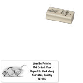 Funny ants cartoon rubberstempel (Gestempeld)