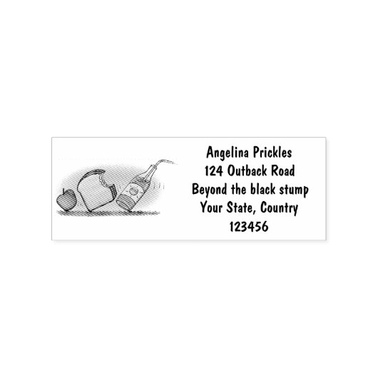 Funny ants cartoon rubberstempel (Afrduk)