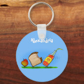 Funny ants cartoon sleutelhanger (Voorkant)