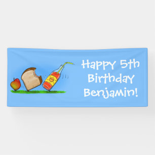 Funny ants cartoon spandoek