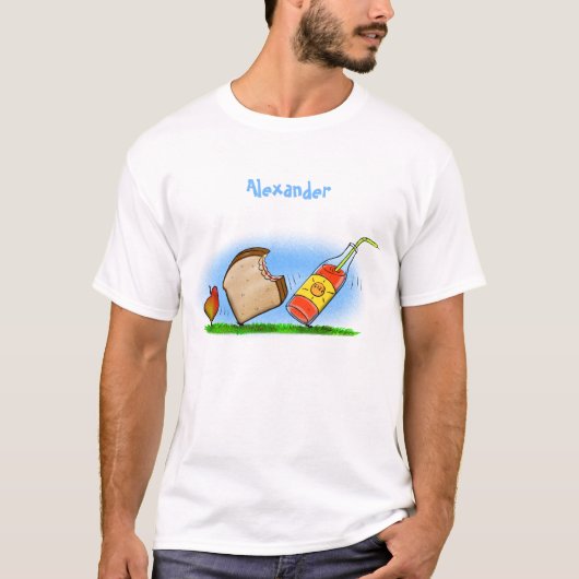 Funny ants cartoon t-shirt (Voorkant)
