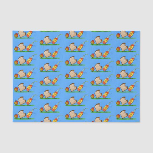 Funny ants cartoon tissuepapier (Voorkant)