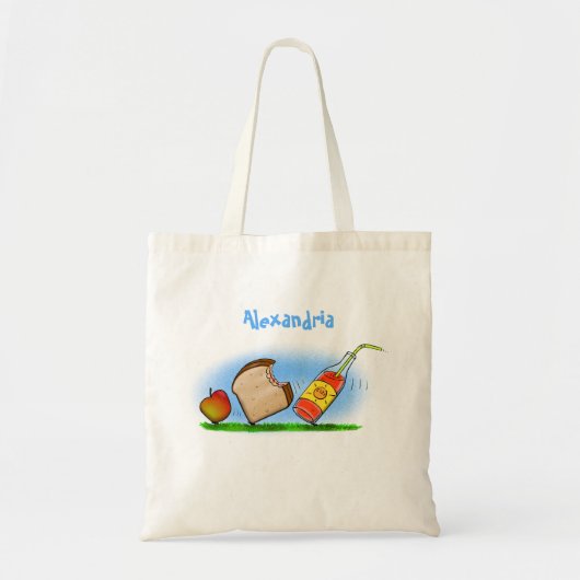 Funny ants cartoon tote bag (Voorkant)