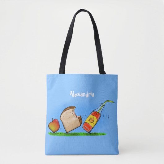 Funny ants cartoon tote bag (Voorkant)