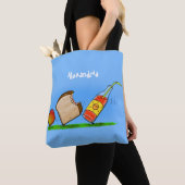 Funny ants cartoon tote bag (Dichtbij)