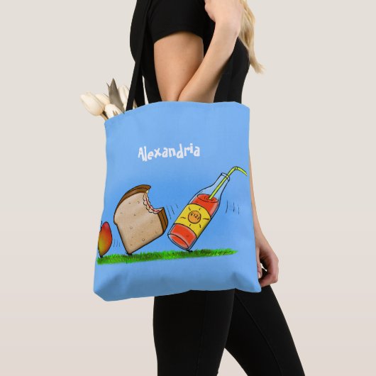 Funny ants cartoon tote bag (Dichtbij)
