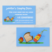 Funny ants cartoon visitekaartje (Voorkant / Achterkant)