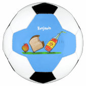 Funny ants cartoon voetbal (Voorkant)