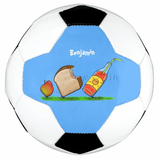 Funny ants cartoon voetbal (Voorkant)