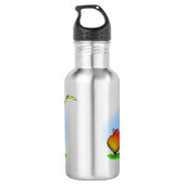 Funny ants cartoon waterfles (Achterkant)