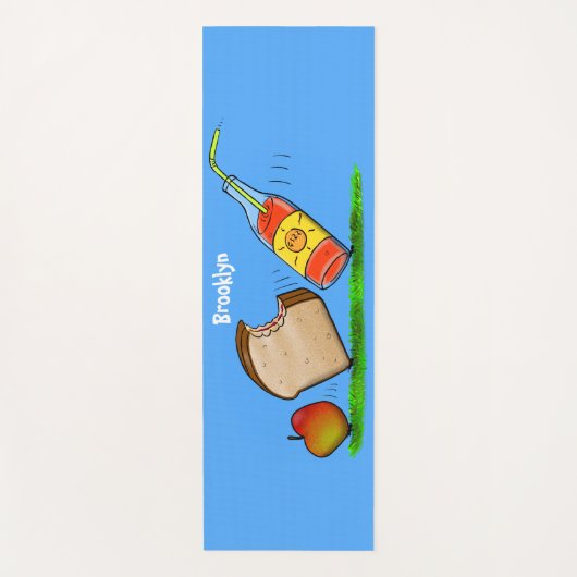 Funny ants cartoon yogamat (Voorkant)