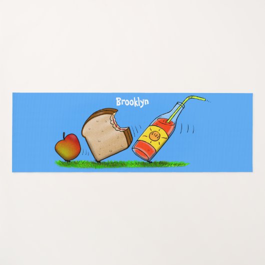 Funny ants cartoon yogamat (Voorkant (horizontaal))