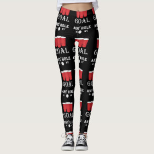 Funny any Hole is m'n vriend fat beer pong Leggings