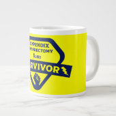 Funny Appendix Removal Chirgery Appendectomie Grote Koffiekop (Voorkant rechts)