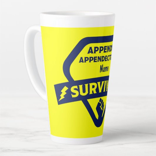 Funny Appendix Removal Chirgery Appendectomie Latte Mok (Linkerhoek)