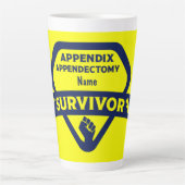 Funny Appendix Removal Chirgery Appendectomie Latte Mok (Voorkant)