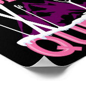 Funny Apres Ski Queen Skiing Winter Sports Party F Poster (Hoek)