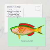 Funny April Fools Day Briefkaart - leest kaart ter (Voorkant / Achterkant)