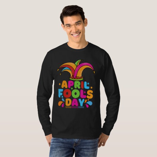 Funny April Fools Day Pranks Kit 1 april jokes k T-shirt (Voorkant volledig)