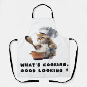 Funny Apron for Cat Lovers Schort (Voorkant)