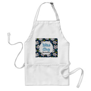 Funny apron for man Wild Chef Standaard Schort