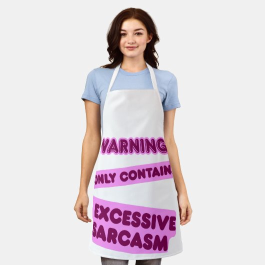 Funny Apron Schort (Gedragen)