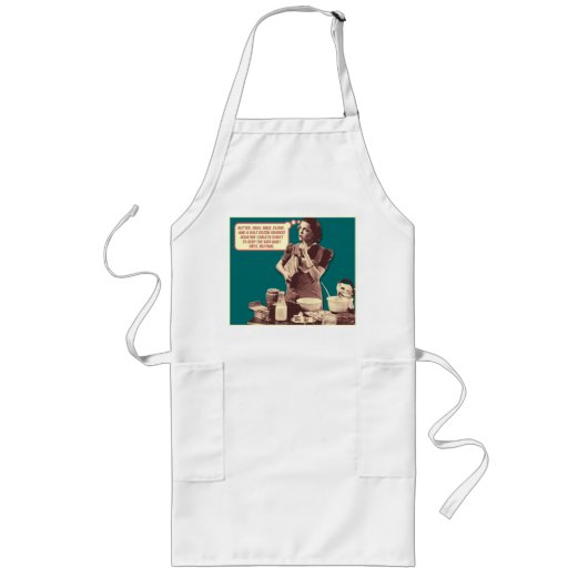 Funny Apron - Slapytime Cake Lang Schort (Voorkant)